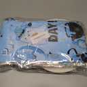 Blue Halloween Birthday Decorations,198pcs Ghost Party Decorations Tableware Happy Boo Day Plates Napkins Cups Tablecloth Banner Swirls,Topper,Balloon for boy Halloween Party Decorations,Serve 24