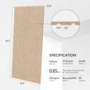 Olanglab Acoustic Wall Panels 10 Pack, 48 x 24 per Acoustic Panels Sound Absorbing, Decorative Sound Panels for Home Studio and Office, Khaki