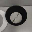 HALO 6100BB 6" White Recessed Lighting Trim Rings (Narrow and Oversized, Set of 2)