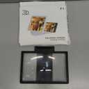 Screen Magnifier for Cell Phone,3D HD Big Screens Phone Magnifier,Foldable Phones Stand with Movie Screens Amplifier,Portable Mobile Phones Magnifier Projector for Movies,Compatible All Smartphones (Black)