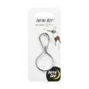 Nite Ize Infini-Key keychain, A Better Key Ring To Hold, Attach, + Detach Keys, 2 Pack