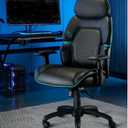 DPS Centurion Gaming Chair with Adjustable Headrest - Black