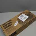 WOPITUES Floating Shelves for Wall Decor Sign, Bathroom Organizers and Storage, Bathroom Shelves Over Toilet with Metal GuardrailBlack