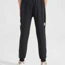 Boys Lightweight Jogger Pants Youth Kids Quick Dry Hiking Active Athletic Pants with Zipper Pockets (Black, L)