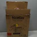 Niceday Steppers for Exercise, Stair Stepper with Resistance Bands, Mini Stepper with 300LBS Loading Capacity, Hydraulic Fitness Stepper with LCD Monitor