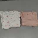 2-Pack Organic Baby Sleep Sacks, 100% Cotton - Soft & Breathable 0.5TOG Baby Wearable Blanket, Toddler Sleeping Sack 6-18 Months, Easy to Wear Transitional Swaddles for Newborns (Butterflies, M)