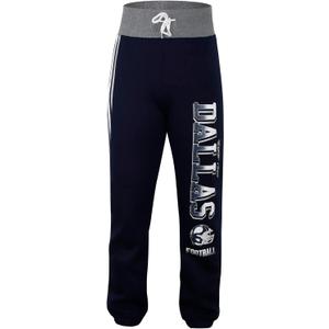 Womens City Classic Fleece Lounge Sweatpants Jogger Pants - Navy & Grey (Blue, XXL)