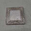 Rustic White Wash Wooden Photo Frame 4x4 Inch  Distressed Farmhouse Style Picture Frame for Tabletop & Wall  Shabby Chic Vintage Decor, Gift-Ready  Real Glass Front, Handcrafted Quality