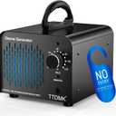 Ozone Generator 218,000mg/h, Commercial Ozone Machine Odor Removal, High Capacity Ozone Machine, Home Ozone Generator for Car, Home, Smoke, Pet, etc (Black) - by TTDMK