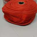 DERAYEE Red Organza Wired Ribbon, 2-1/2 Inch x 50 Yards Metallic Edge Christmas Decorative Sheer Ribbon for Xmas Wreaths, Christmas Tree Decoration, Gift Wrapping, Pack of 3