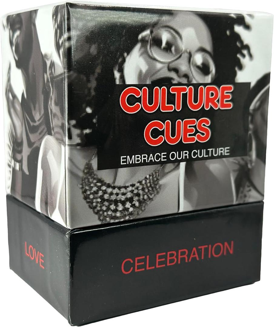 2 x Kinfolk Culture Cues: The Heritage-Inspired Party Game for Adults, Families, Girls Nights, and Mens GatheringsEmbrace Black Culture with Charades and Conversations That Unite Everyone
