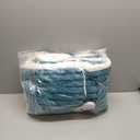 ESTINGO Heated Blanket Electric Throw 50''X60'', Ultra Soft 350GSM Luxury Faux Fur Plus 200GSM Sherpa, Upgraded Selected Cozy & Thick Fabric, 5 Heating Levels & 4H Auto Off, Peacock Blue