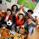 24 Pcs Soccer Birthday Party Decorations Favors Sunglasses Silicone Wristbands Bracelets Bulk Soccer Goodie Bags Stuffers Team Gifts for Sport Team or Coach