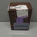 HOMOKUS Electric Coffee Percolator 12 CUPS Percolator Coffee Pot Stainless Steel Percolator Coffee Maker with Clear Knob Cool-touch Handle Auto Keep Warm Function (Purple)