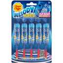 2 x Chupa Chups Melody Pops, Blue Raspberry, Whistle Lollipops, Individually Wrapped Candy, 5 count (EXP 07/31/26)