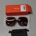 miyya Oversized Polarized Sunglasses Women, Trendy Retro Sun Glasses for Women 2024, Oversized Shades