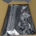 ALLZONE Adjustable Over The Toilet Storage Shelf, 4-Tier Ample Over Toilet Bathroom Organizer and Storage,Tension Mounted Above Toilet Storage Cabinet for Versatility, Fits 64-113 Inch Heights, White