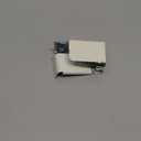 Legrand Wiremold V2010A2 2000 Series Metal Raceway For Extending Power, Entrance End Fitting to Connect 2000 Series Raceway and Plugmold to 1/2" Conduit, Ivory (1 Pack)