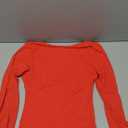 SUUKSESS Women Backless Y2k Long Sleeve Bodysuit Double Lined Open Back Sexy Basic Top XS