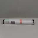 AOSKY Blackout Roller Shades Cordless Blinds for Windows, Free-Stop Shades with Valance, Thermal Insulated Fabric, UV Protection, Natural Woven Blinds for Home and Office (17" W x 72" H, White)