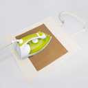 NPBAG 25 Pack 15'' X 16'' Natural Cotton Tote Bags, Lightweight Blank Bulk Cloth bags with 1pc of PTFE Teflon Sheet