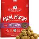 Stella & Chewy's Freeze-Dried Raw Tantalizing Turkey Meal Mixers- Dog Food Topper and Mixer - Made with 95% Cage-Free Turkey, Organs & Bone - Perfect for Picky Eaters - Grain-Free - 35 oz