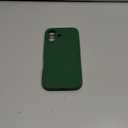 Vooii Magnetic for iPhone 17 Case, Compatible with Magsafe (Premium Liquid Silicone) (Integrated Camera Control Button) Full Body Protective Anti-Scratch Microfiber Lining 6.3", Green