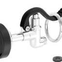 Spray Valve for Use in Commercial Kitchen. Pre Rinse Sprayer Replacement Kit for Pre Rinse Faucet with 1.42 GPM Flow Rate - Black