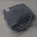 Nautica - Twin Quilt Set, Cotton Reversible Bedding with Matching Sham, Dorm Room Essentials (Coveside Blue, Twin) (Dark Blue/Medium Blue)