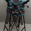 Baby Delight Go with Me Uplift Deluxe Portable High Chair, Indoor and Outdoor,Slate Grey