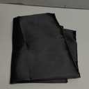 Bedsure Satin Pillowcase for Hair and Skin Queen - Black Silky Pillowcase 2 Pack with Envelope Closure, Similar to Silk Pillow Cases, Gifts for Women Men, 20x30 Inches, 2pcs