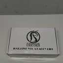 Sink Soap Dispenser for Kitchen Sink Brushed Nickel, All Brass Built-in and Refill from Top Design,Metal Hand Soap & Dish Soap Copper Pump