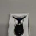 Red Light Therapy for Face and Neck, 7 Color Light Based Face Massager Tool, Portable Skin Care Tool for Firming, Tightening and Lifting (Glossy Black)