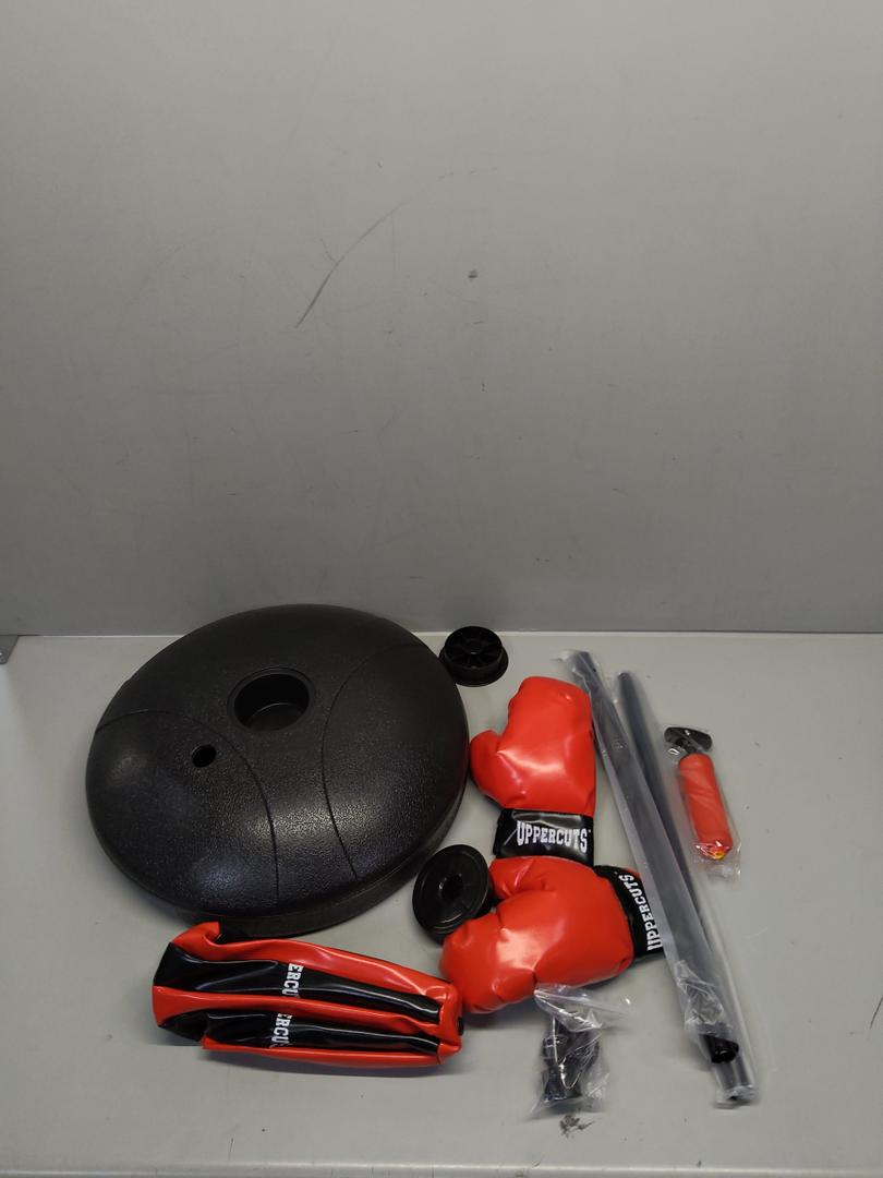 Punching Set Uppercuts, Red And Black