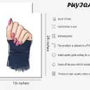 Fashion Pink Makeup Nails Canvas Wall Art Cartoon Nail Polish Posters Prints Nails Art Picture Girl Beauty Salon Prints Pop Art for Nails Salon Wall Decor Unframed