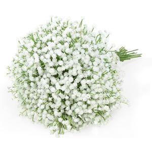DEEMEI Babys Breath Artificial Flowers 10Pcs 30 Branches Fake Babys Breath Flowers Artificial Bulk Gypsophila Bouquets Real Touch Faux Flowers for Wedding Floral Arrangement Party Home Decor (Short-10white)