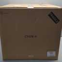 IRIS USA Plastic Drawer Storage Organizer, 4-Drawers, for Classroom Art Supplies Bathroom Dorm Bedroom Laundry Room, Wide, White Frame with Matte White Front Panels