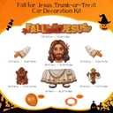 Christian Trunk or Treat Car Decorations Kit, Religious Jesus Decor for SUV
9 PVC cards and 20 balloons, Fall in Love with Jesus, Garage Door Decorations, SUV Truck Van, church fall festival