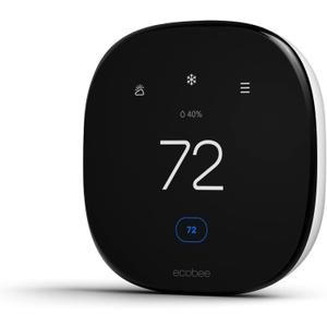 ecobee Smart Thermostat Enhanced - Programmable Wifi Thermostat - Works with Siri, Alexa, Google Assistant - Energy Star Certified - Smart Home