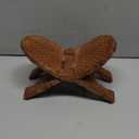 Wooden Book Holder Stand 10Inch | Rehel/Rehal for Quran Geeta Bible | Indian Book Holders for Reading Hands Free for Desk Carved Antique | Holy Book Stand Prayer/Pooja Wood Islam Decor Handmade Gifts