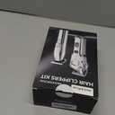 Jack & Rose Clippers and Trimmers Set, Cordless Hair Clippers for Men, Barber Clippers Set (Black)