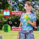 2 x JOYIN 2 Bubble Guns Blaster Kit with 2 Solution for Kids, Automatic Bubble Maker Blower Machine for Party Favors, Birthday, Outdoor & Indoor Activity, Summer Toy