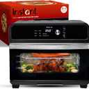 Instant Pot Omni 19QT/18L Toaster Oven Air Fryer, 7-in-1 Functions, Fits 12" Pizza, Crisps, Broils, Bakes, Roasts, Toasts, Warms, Convection, 100+ In-App Recipes, from the Makers of Instant Pot, Black