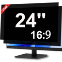 [2 Pack] 24 Inch Privacy Screen for Computer Monitor Blue Light Screen Protector Anti Glare Anti-Scratch Monitor Privacy Shield Screen 24 Inch 16:9 Aspect Ratio
