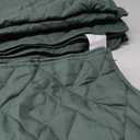HORIMOTE HOME Quilt Set Queen Size Dark Green, Classic Geometric Diamond Stitched Pattern, Ultra Soft Microfiber Lightweight Bedding Bedspread Coverlet for All Season with 1 Quilt 2 Pillow Shams