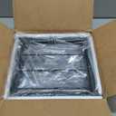 Locker Organizer Shelf School, Adjustable Width and Height, Stackable Metal Locker Storage Organization, Ideal Locker Fits Standard Size School, Office, and Gym Lockers, Black