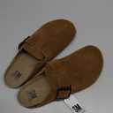 SM New York Women's Suede Clogs, Size 10