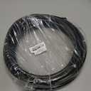 HIRALLY Black 15mm PE Main Hose, 16.5FT Tubing, New Quick Drip Irrigation Parts, for Drip Irrigation