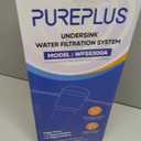 PUREPLUS Under Sink Water Filter System, 22000 Gallons, 99.99% Chlorine Reduction, NSF/ANSI 42 Certified,Removes Heavy Metals,Chlorine, Direct Connect Under Counter Water Filtration System