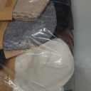 YSense Womens Wool Socks, Winter Boot Socks Stocking Stuffers Gifts for Women Men Warm Crew for Hiking (Large, Light Grey Khaki Cream White Black Coffee)